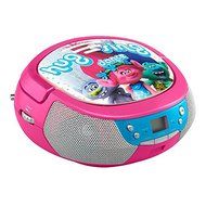 Trolls DreamWorks Hug Sing Dance CD Player Stereo Boombox with AM/FM Radio