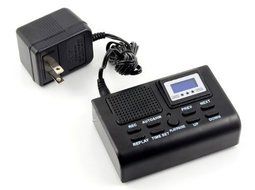 RioRand&reg; Digital Telephone Call Recorder Phone Recording Rec System (BLACK) N6