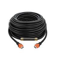 A-tech Series Blue&amp;black - High speed Hdmi Cable 100 Ft with Built-in Signal Booster Metal Black Case,Supports... N9