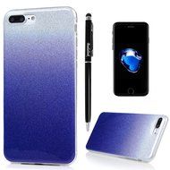 iPhone 7 Plus Case (5.5 inch) - Shockproof Flexible Soft TPU Rubber Skin Gel Bumper Protective Case Shiny Glitter... N26