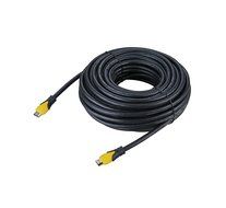 A-tech Series Blue&amp;black - High speed Hdmi Cable 100 Ft with Built-in Signal Booster Metal Black Case,Supports... N11