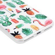 Badalink iPhone 7 Plus Case (5.5") Shockproof Soft TPU Rubber Skin Bumper Case Flexible Easy Grip with 3D Basso-relievo... N50