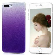 iPhone 7 Plus Case (5.5 inch) - Shockproof Flexible Soft TPU Rubber Skin Gel Bumper Protective Case Shiny Glitter... N31