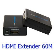 E-More&reg; LKV372 1080P HDMI Network Extender Over Ethernet LAN RJ45 CAT5E CAT6 For HD 1080P DVD PS3 Projector up... N2