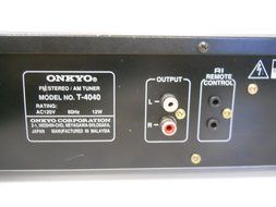 Onkyo T-4040 AM FM Stereo Tuner Digital Read Out N5