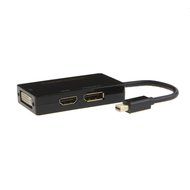 Mini DP to HDMI VGA Adapter, 2-in-1 (Two-In-One) Mini DisplayPort (Thunderbolt compatible) to HDMI/VGA converter... N6
