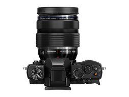Olympus OM-D E-M5 Digital Compact System Camera with M.Zuiko Digital ED 12-40mm f2.8 Pro Lens - Elite Black (16.1MP... N2