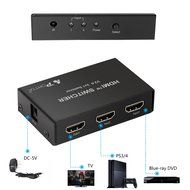 Portta PET0301DU HDMI Switch / Switcher 3 Port 3x1 v1.3 with 1.5 ft Pigtail support 3D 1080p N3