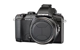 Olympus Stylus 1s Digital Camera with 10.7x Optical Image Stabilized Zoom and 3-Inch LCD (Black) N4