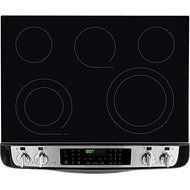 Frigidaire FGES3065PF Gallery 30" Stainless Steel Electric Slide-In Smoothtop Range - Convection N4