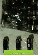 xl6plus Rg-6 Snap &amp; Seal Outdoor Compression Connector Fitting , Comcast, Directv Time Warner Verizon and Dish...