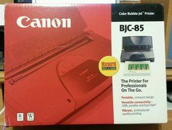 Canon BJC-85 Portable Color Bubble Jet Printer N3