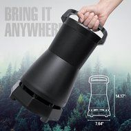 Titus Audio Outdoor 360 60W Waterproof Bluetooth Speaker, Black N9