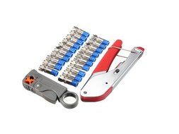 Xin LiBang Compression Tool RG6 RG59 Coaxial Connectors Crimper Cable Coax Coaxial