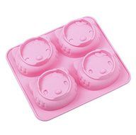 Hello Kitty Cake Mold Ice Cube Tray Silicone Mold Soap Candle Moulds Sugar Craft Tools Bakeware Chocolate Moulds N3