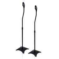 Pyle PSTND19 Dual Universal Speaker Bracket Stand Mounts, Adjustable Height for Satellite Speakers (Pair)