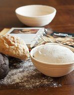 Paragon Storm Banneton Proofing Baskets Set of 2 Professional Rattan Artisan Baking Brotform for Bread and Dough N2