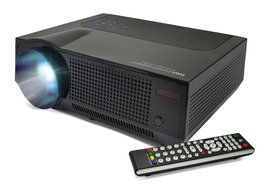 FAVI 4T Ultra-Bright LED LCD (HD 720p) Home Theater Projector - US Version (Includes Warranty) - Black (RIOHDLED4T-US7)