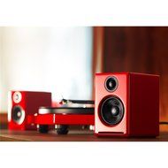 PRO JECT Debut Carbon DC Turntable With Ortofon 2M Red Cartridge and Audioengine A2+ Limited Edition Premium Powered... N6