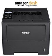 Brother Printer HL6180DW Wireless Monochrome Printer, Amazon Certified for Auto Replenishment with Dash N2