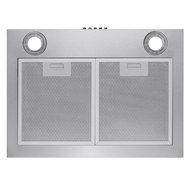 Gracelvoe 36 inch Kitchen Island Vented/ Ductless Stainless Steel Range Hood or Stove Vent with LED Lights N6