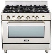 Verona 36&quot; All Gas Single Oven Range (VEFSGG365NSS) - Stainless Steel