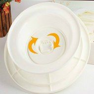 CAKE STAND. White Cake Stand 28 cm, Cake Rotating Stand, Cake Revolving Stand, Cake Decorating Turntable. Cake... N4