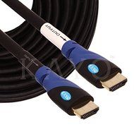 KAYO Hi-Speed HDMI1.4 Cable 75 FT with SIGNAL BOOSTER, Cable Tie &amp; USB Charger, Soft Sleeve/ Supports Ethernet... N2
