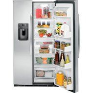 GE GSE25HSHSS 25.4 Cu. Ft. Stainless Steel Side-By-Side Refrigerator - Energy Star N2