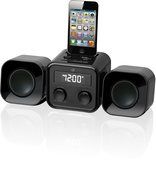 GPX HM102B Compact Home Music System with AM/FM Radio and MP3 Dock Connector N2