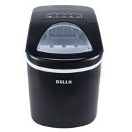 Della Portable Ice Maker, Produces up to 26 lbs. of Ice Daily, 2-Size (Black) N17