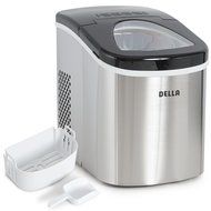 Della Portable Ice Maker, Produces up to 26 lbs. of Ice Daily, 2-Size (Black) N19