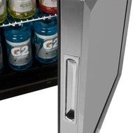 Edgestar 62 Can Extreme Cool Beverage Cooler and 12lb Built in Ice Maker - Stainless Steel N3
