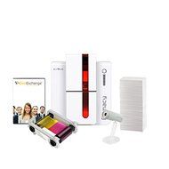 ID Card Maker - Evolis Primacy Expert Single-Side Printer + Supplies