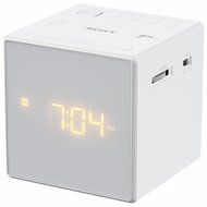 Sony Dual Gradual Alarm Clock with AM/FM Radio, Sleep Timer, Extendable Snooze, Radio or Buzzer Alarm Sound, Gradual... N2
