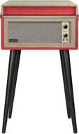 Crosley CR6233U-BK1 Dansette Sterling Portable Turntable with Aux-In, Grey N6