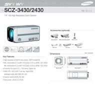 Analog Zoom Box Camera (1/4 Inch Tru Day/Nighticr 43X Optical) - Model#: scz-3430