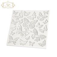 Vivin Patchwork Quilt Cake Mould Silicone Design Mat for Cake Decorating Cupcakes Sugarcraft Candies Pearl Fondant... N16