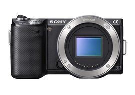 Sony NEX-5N 16.1 MP Mirrorless Digital Camera with Touchscreen - Body Only (Black) N5