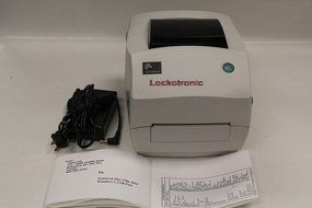 Zebra TLP2844 -Z Barcode Label Thermal Printer RJ45 Network &amp; USB Port + P/S