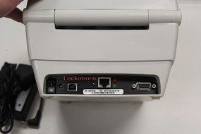 Zebra TLP2844 -Z Barcode Label Thermal Printer RJ45 Network &amp; USB Port + P/S N2