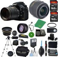 Nikon D810 DSLR - International Version (No Warranty), 18-55mm f/3.5-5.6 DX VR, 2pcs 16GB Memory, Camera Case,...