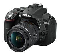 Nikon D5300 DSLR Camera with AF-P DX NIKKOR 18-55mm f/3.5-5.6G VR Lens (Black)