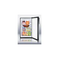 Summit FF521BLBI7: Commercially listed 20&quot; wide built-in undercounter all-refrigerator, auto defrost with a lock... N5