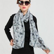 Banggood Women Voile Lightweight Scarf Multi-Pattern available N6