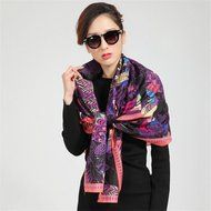 Banggood Women Voile Lightweight Scarf Multi-Pattern available N7