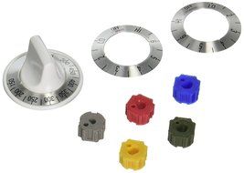 Stanco Universal Electric Oven Control Knob, White