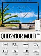 QX View QHD2410R MULTI REMOTE 24&quot; QHD (2560x1440) Eye Free, Hot Key, LOS, Game Mode, Remote...