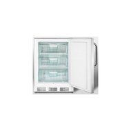 Summit VT65MLCSS 24" Medically Approved Upright Freezer with 3.5 cu. ft. Capacity Fully Finished Cabinet Factory... N3