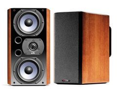 Polk Audio LSi9 Dual-Driver Bookshelf Speakers (Pair, Real Cherrywood Finish)